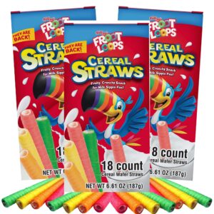 Froot Loops Cereal Straws 1.76oz 13ct